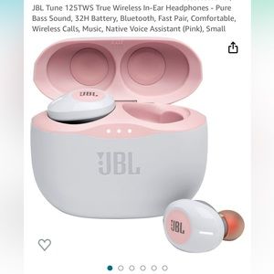 JBL Tune 125TWS True Wireless In-Ear Headphones